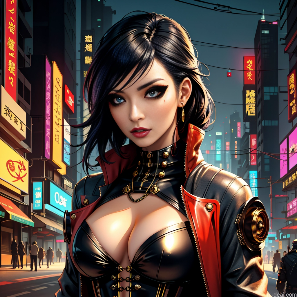 related ai porn images free for Asian Cyberpunk Steampunk