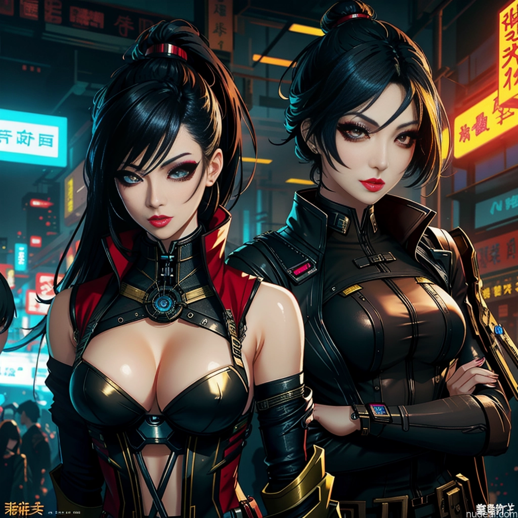 related ai porn images free for Asian Cyberpunk Steampunk Several