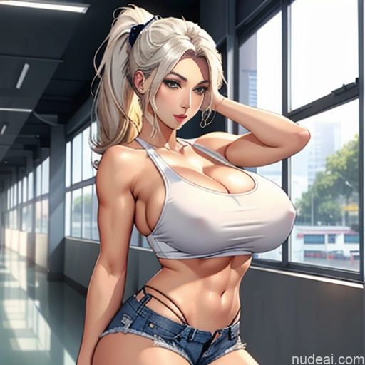 related ai porn images free for Woman One Huge Boobs Perfect Boobs Beautiful Perfect Body Huge Tits, Hard Nipples 18 Seductive Blonde White Hair Ponytail Soft + Warm Skin Detail (beta) School Hallway Short Shorts Tank Top Cleavage Transparent Jeans Undone Jewelry