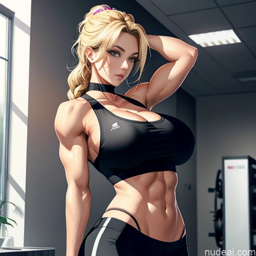 ai nude image of pics of Woman One Huge Boobs Perfect Boobs Beautiful Thick Tall 20s 18 Blonde Braided Athlete Skin Detail (beta) Locker Room Yoga Pants Muscular Huge Tits, Hard Nipples Pokies Transparent Cleavage T-pose Changing Room Crop Top