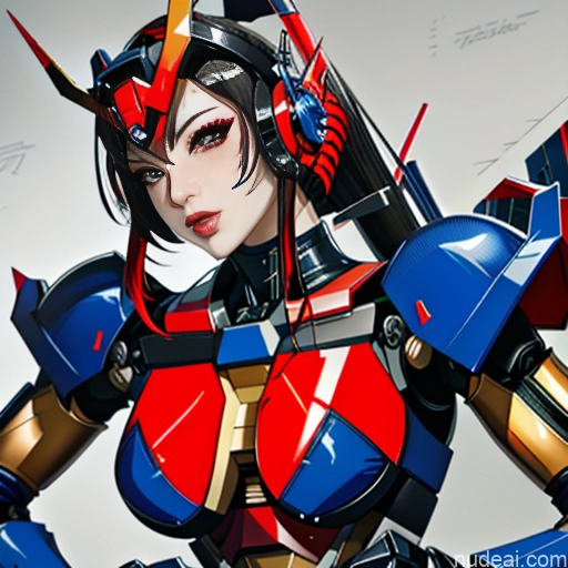 Plastic And Latex SuperMecha: A-Mecha Musume A素体机娘