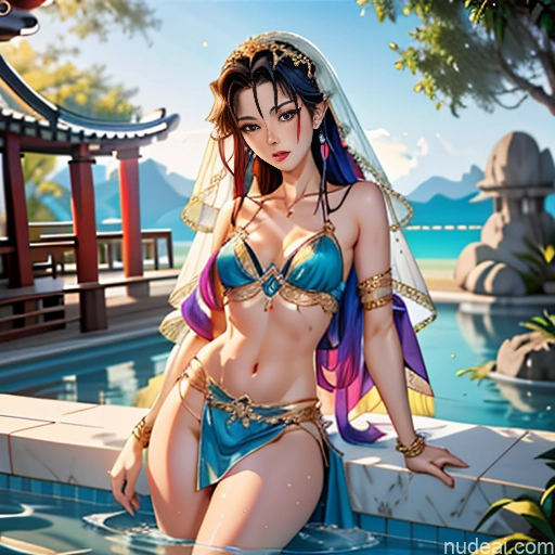 related ai porn images free for Miss Universe Model 18 Rainbow Haired Girl Pixie No Panties? Ahegao Oiled Body Hot Tub China Goddess Fashion Pose Panty Pull