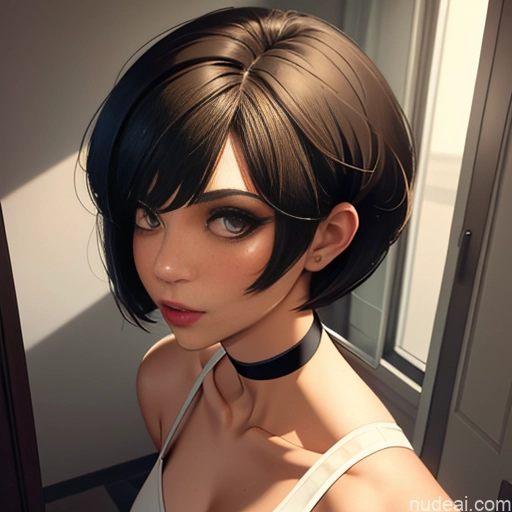 related ai porn images free for One Sorority Skinny Small Tits Small Ass Short Short Hair Brunette Pixie Messy White Soft Anime Bedroom Choker Mesh Jumpsuit Blowjob Devil