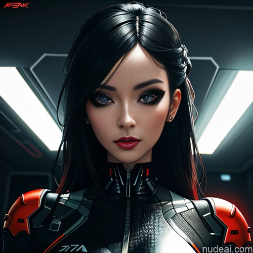 Asian Skin Detail (beta) Cyberpunk Military Dark_Fantasy_Style