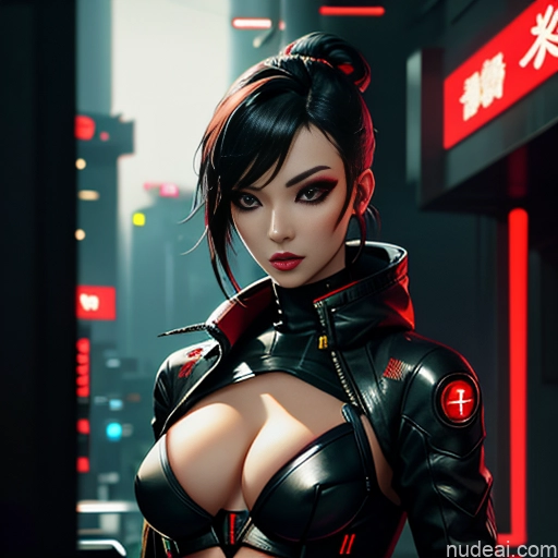 Asian Skin Detail (beta) Cyberpunk Military Dark_Fantasy_Style