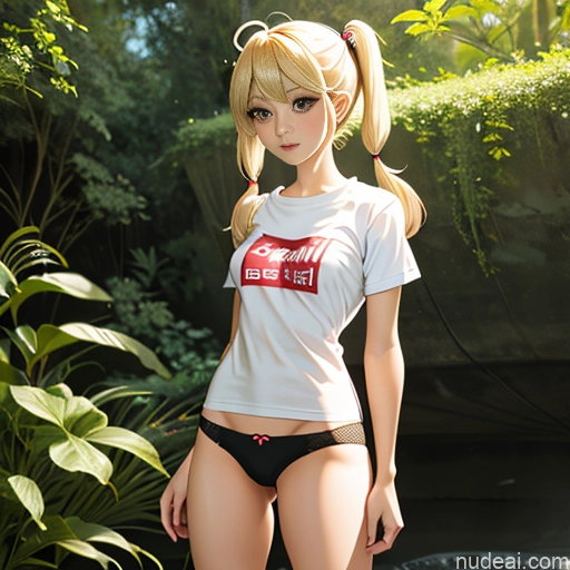 ai nude image of pics of One Sorority Skinny Small Tits Small Ass Short Blonde Pigtails White Soft Anime Shirt Fishnet Underwear Devil