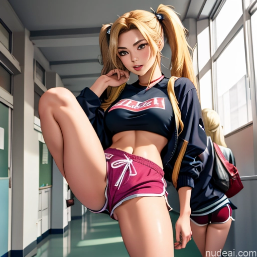 related ai porn images free for Asian Sorority Two 18 Sexy Face Blonde Brunette Pigtails Straight School Hallway Dolphin Shorts Scissors Pose On Back Cumshot Crisp Anime Skin Detail (beta) Anime