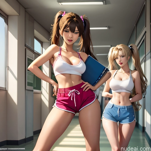 related ai porn images free for Asian Sorority Two 18 Sexy Face Blonde Brunette Pigtails Straight School Hallway Dolphin Shorts Scissors Pose On Back Cumshot Crisp Anime Skin Detail (beta) Anime