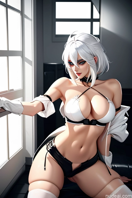 related ai porn images free for White Hair The Greater Lord Rukkhadeva: Genshin Impact Cosplayers