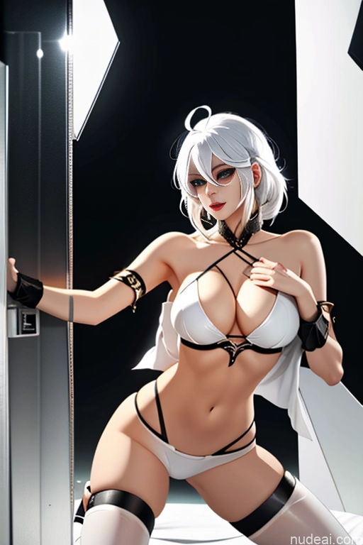 related ai porn images free for White Hair The Greater Lord Rukkhadeva: Genshin Impact Cosplayers