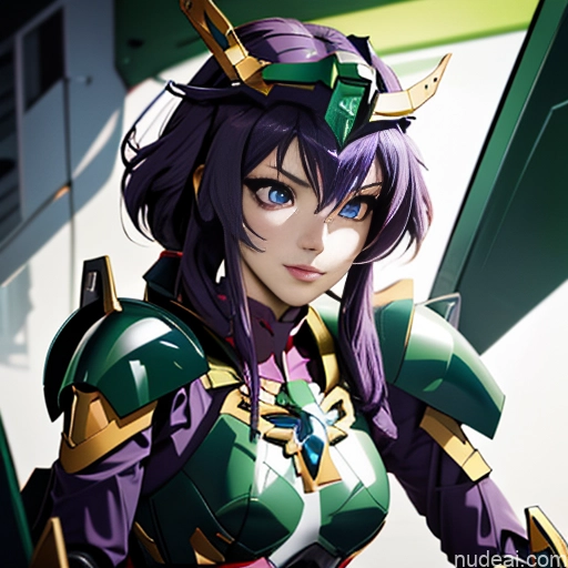 related ai porn images free for 1girl Hu Tao: Genshin Impact Cosplayers SuperMecha: A-Mecha Musume A素体机娘 Close-up View Green Hair Purple Hair