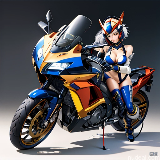 related ai porn images free for SuperMecha: A-Mecha Musume A素体机娘 Leon Raymond Fantasy Armor Butt Bite Pantsuit