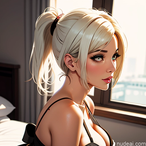 ai nude image of pics of Milf Huge Boobs Perfect Boobs Beautiful Big Ass 30s Blonde Brunette Ponytail Pigtails Bobcut White Soft Anime Bedroom Front View Side View Back View Close-up View Cleavage 20s Soft + Warm Crisp Anime Orgasm Seductive Sexy Face Black Hair White Hair Apron