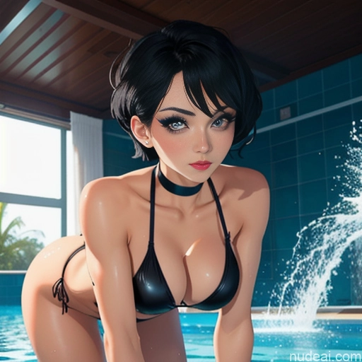 related ai porn images free for Beautiful Skinny Perfect Body Background Waterpark 18 Black Hair Bathing Choker Bikini One Piece Swimsuit Dark Lighting Perfect Boobs Short Hair Pigtails Small Ass 3d Angst Pet Play