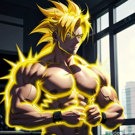 related ai porn images free for Super Saiyan Super Saiyan 4 Neon Lights Clothes: Red Neon Lights Clothes: Yellow Woman Bodybuilder Busty Front View