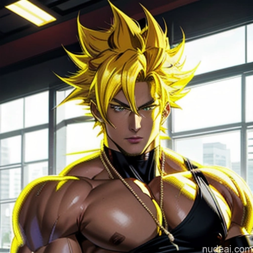 related ai porn images free for Super Saiyan Super Saiyan 4 Neon Lights Clothes: Red Neon Lights Clothes: Yellow Woman Bodybuilder Busty Front View