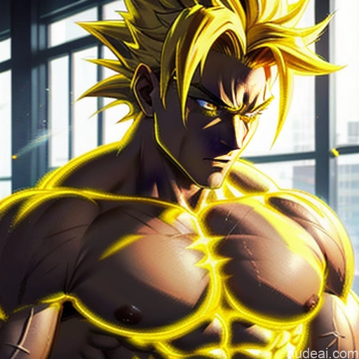 related ai porn images free for Super Saiyan Super Saiyan 4 Neon Lights Clothes: Red Neon Lights Clothes: Yellow Woman Bodybuilder Busty Front View