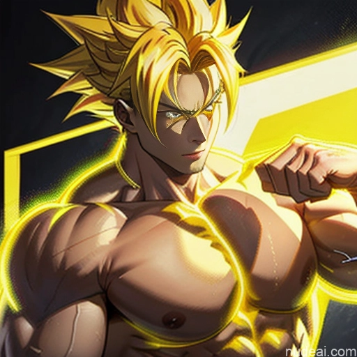 related ai porn images free for Super Saiyan Super Saiyan 4 Neon Lights Clothes: Red Neon Lights Clothes: Yellow Woman Bodybuilder Busty Front View Huge Boobs