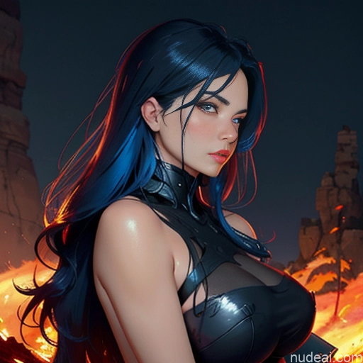 related ai porn images free for Woman Two Busty Huge Boobs Perfect Boobs 18 Sad Blue Hair Messy Japanese Soft Anime Hell Gaming Nude Angel Partially Nude Topless Bright Lighting Close-up View