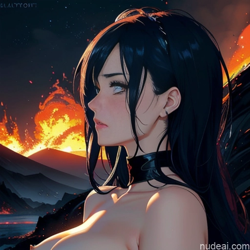 related ai porn images free for Woman Two Busty Huge Boobs Perfect Boobs 18 Sad Blue Hair Messy Japanese Soft Anime Hell Gaming Nude Angel Partially Nude Topless Bright Lighting Front View Side View