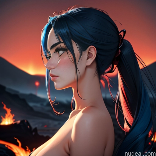 related ai porn images free for Woman Busty Huge Boobs Perfect Boobs 18 Sad Blue Hair Messy Japanese Soft Anime Hell Nude Angel Partially Nude Topless Bright Lighting Front View Small Tits T-pose One