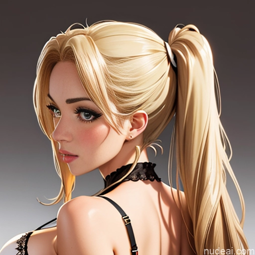 ai nude image of pics of Milf Perfect Boobs Big Ass 20s 30s Sexy Face Seductive Blonde Brunette Pigtails White Soft Anime Crisp Anime Strip Club Close-up View Back View Side View Front View Lingerie