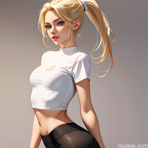 related ai porn images free for One Sorority 18 White Blonde Ponytail Skinny Small Tits Small Ass Mesh Yoga Pants Shirt