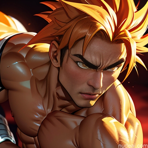 ai nude image of pics of Bodybuilder Super Saiyan 4 Super Saiyan