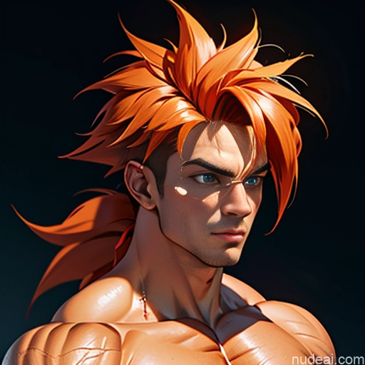 ai nude image of pics of Bodybuilder Super Saiyan 4 Super Saiyan