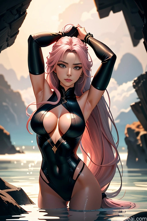 related ai porn images free for Woman One 20s Huge Boobs Perfect Body Oiled Body Long Hair Short Pink Hair Seductive Sad Straight Japanese Warm Anime Soft Anime Underwater Front View Side View Yoga Bathing Nude Partially Nude Topless Jewelry Dark Lighting Detailed