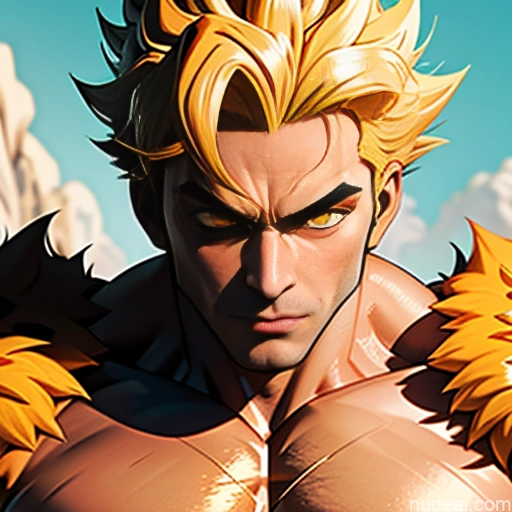 ai nude image of pics of Bodybuilder Super Saiyan Super Saiyan 4