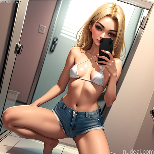 related ai porn images free for Small Ass Skinny 18 Beautiful Daisy Dukes Squatting Spreading Legs Mirror Selfie Small Tits Shower Blonde Two French Braids