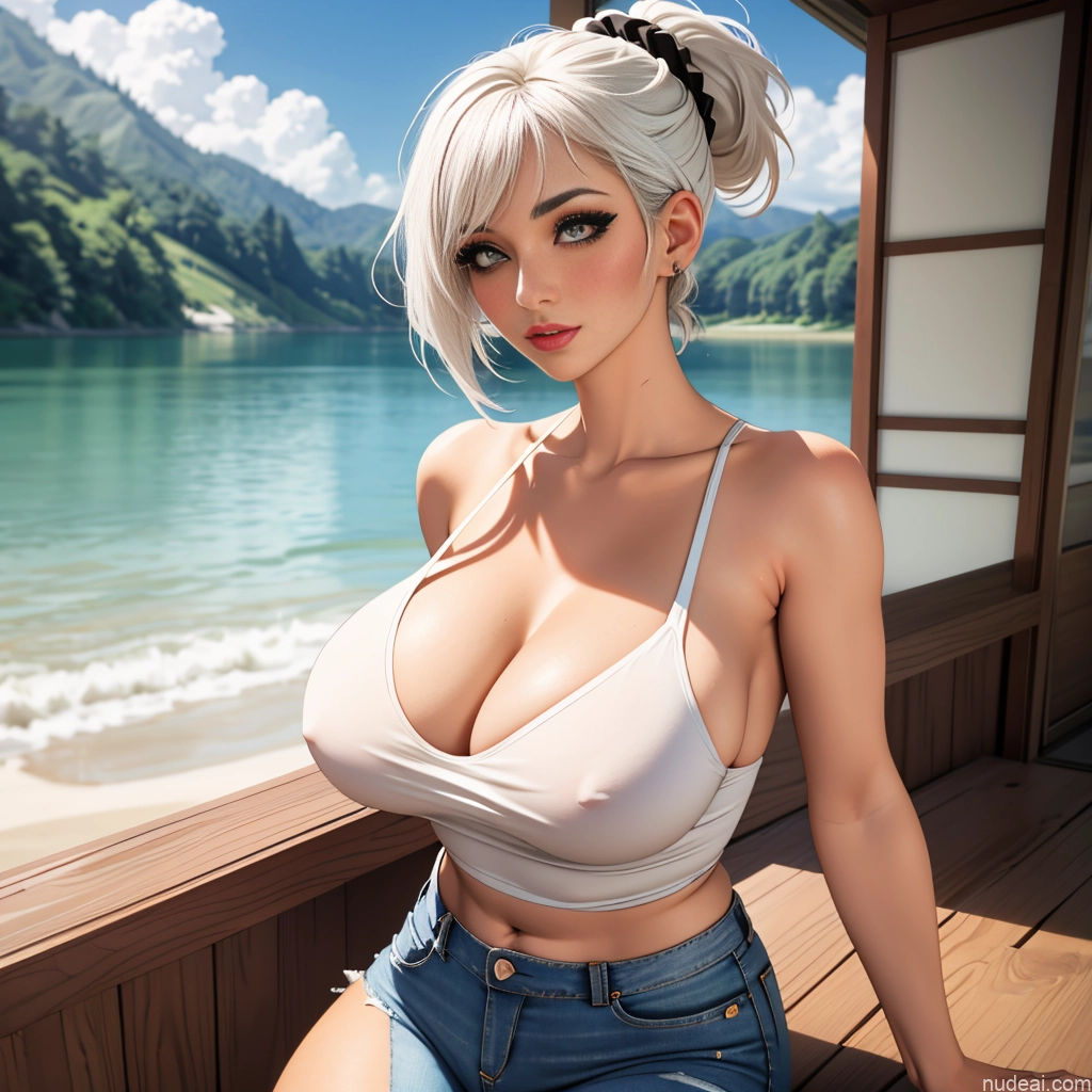 related ai porn images free for Woman Milf One Huge Boobs Perfect Boobs Beautiful Thick Short Hair 50s Seductive Blonde White Hair Ponytail Soft + Warm Skin Detail (beta) Jeans Pokies Huge Sagging Breasts Jeans Undone Jewelry Lake Veranda Tank Top Western Hat