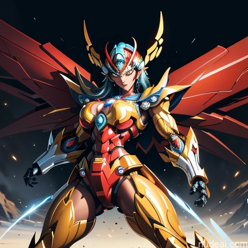 related ai porn images free for Superheroine Superhero Busty Muscular Abs Powering Up SuperMecha: A-Mecha Musume A素体机娘