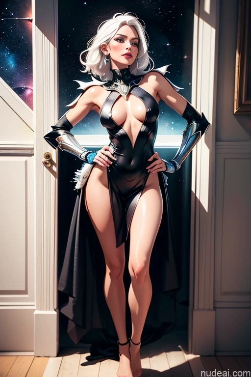 related ai porn images free for Milf One Small Tits Lipstick Tall Pouting Lips White Hair Slicked Painting Front View Nude Dress Fantasy Armor Sci-fi Armor Space Suit Partially Nude Topless Transparent Jewelry Bright Lighting