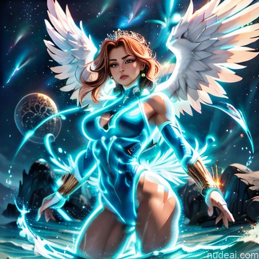 related ai porn images free for Israel Jewish Superhero Bodybuilder Busty Abs Powering Up Heat Vision Regal Neon Lights Clothes: Blue Has Wings Muscular