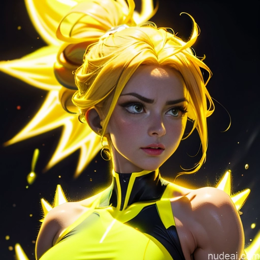 related ai porn images free for Busty Muscular Abs Super Saiyan 3 Super Saiyan Neon Lights Clothes: Yellow Regal Powering Up Science Fiction Style Cosplay