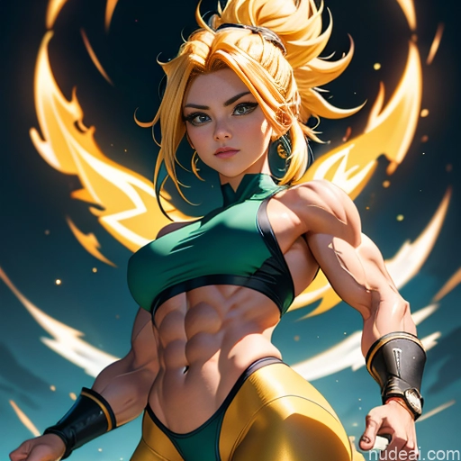 related ai porn images free for Busty Muscular Super Saiyan 3 Super Saiyan Powering Up Science Fiction Style Abs Cosplay Bodybuilder