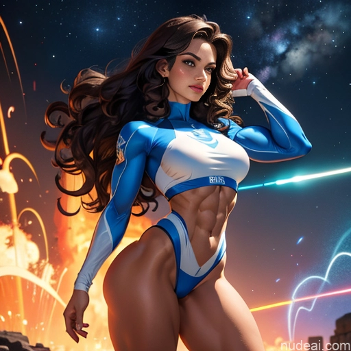 related ai porn images free for Israel Jewish Busty Muscular Abs Superhero Science Fiction Style Dynamic View Bodybuilder Curly Hair Fairer Skin Brunette