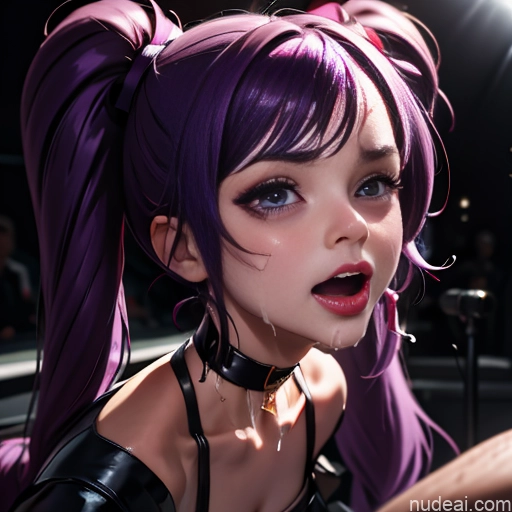 related ai porn images free for Small Tits 18 Sad Purple Hair Pigtails Angst Stage Choker Bdsm High Heels Dark Lighting Detailed Kidnapped-bdsm-willing Partner Two Cumshot