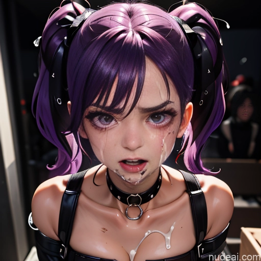 related ai porn images free for Small Tits 18 Sad Purple Hair Pigtails Angst Stage Choker Bdsm High Heels Dark Lighting Detailed Kidnapped-bdsm-willing Partner Two Cumshot