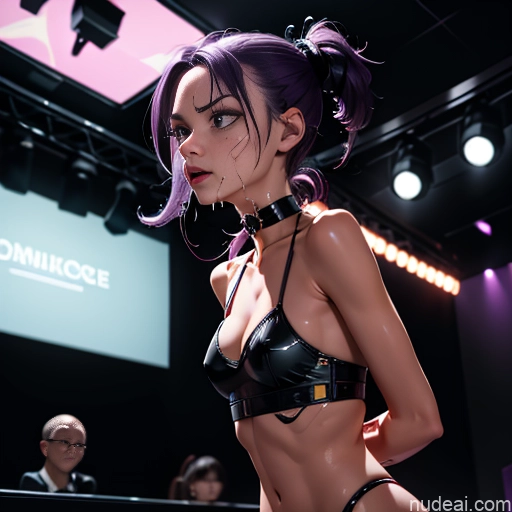 related ai porn images free for Small Tits 18 Purple Hair Pigtails Stage Choker Dark Lighting Detailed Kidnapped-bdsm-willing Partner Cumshot Small Ass Skinny Perfect Body Oiled Body Shocked One Latex Dominatrix