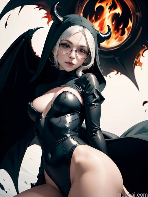 ai nude image of pics of 50s Goth Nun Cum On Belly Perfect Body Pubic Hair Close-up View Shocked Dark_Fantasy_Style Skinny Small Tits Glasses Dark Lighting Victorian Devil Hell Alternative Two Transparent Fur