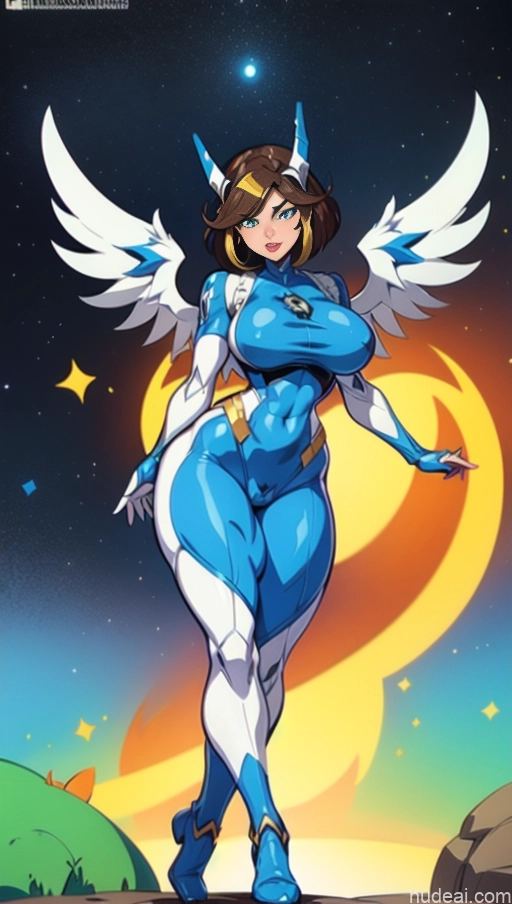 related ai porn images free for Several Israel Powering Up Superhero Jewish Busty Abs Bodybuilder Muscular Science Fiction Style Has Wings SSS: A-Mecha Musume A素体机娘