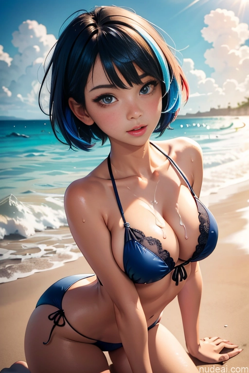 related ai porn images free for Woman One 18 Perfect Boobs Busty Beautiful Big Ass Thick Short Ahegao Short Hair White Soft Anime Beach Bikini Front View Blue Hair Cumshot Cleavage