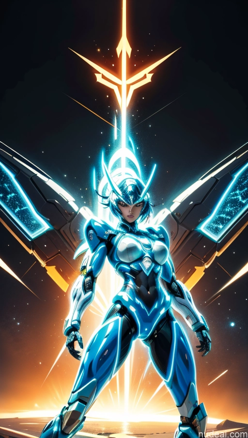 related ai porn images free for Several Israel Superhero Bodybuilder Abs Perfect Boobs Powering Up Science Fiction Style Dynamic View SSS: A-Mecha Musume A素体机娘 Neon Lights Clothes: Blue