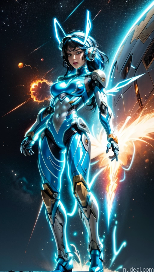 related ai porn images free for Several Israel Superhero Abs Perfect Boobs Powering Up Science Fiction Style Dynamic View SSS: A-Mecha Musume A素体机娘 Neon Lights Clothes: Blue Muscular Bodybuilder Jewish