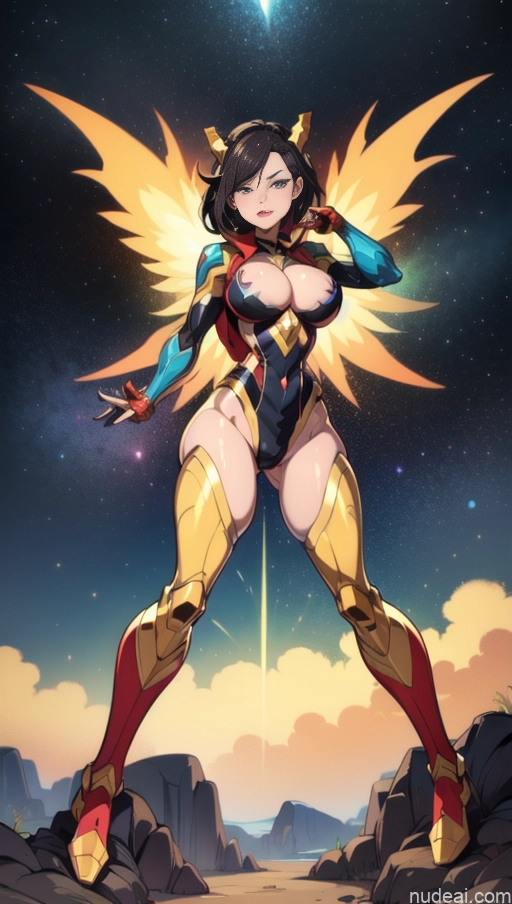 related ai porn images free for Bodybuilder Several Busty Muscular Abs Surrealist Space Dynamic View SSS: A-Mecha Musume A素体机娘 Heat Vision Has Wings Captain Marvel Powering Up