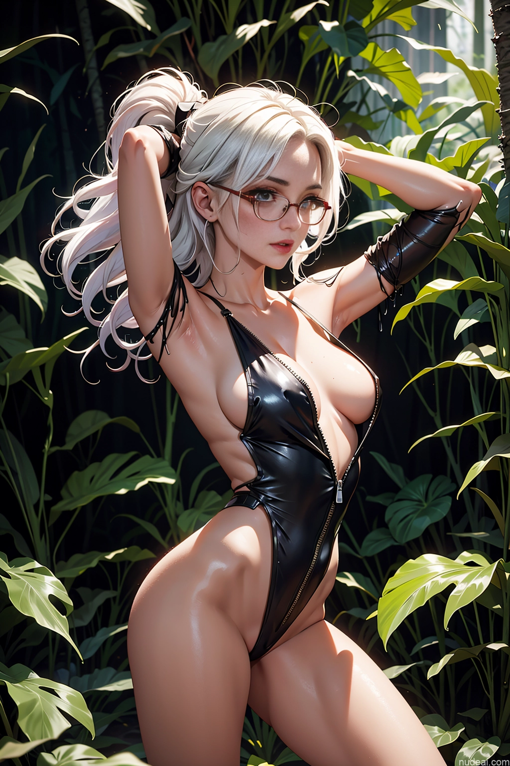 related ai porn images free for One Big Ass 20s White Hair Curly Hair Dark Fantasy Witch Partially Nude White Jungle Devil Perfect Body Perfect Boobs Glasses Big Hips Tall T-pose Lingerie Model Goth Topless Transparent Seductive