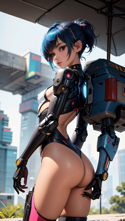 ai nude image of pics of Sorority Small Tits Small Ass Skinny 18 Pixie Asian Cyberpunk Mech Suit Long Legs